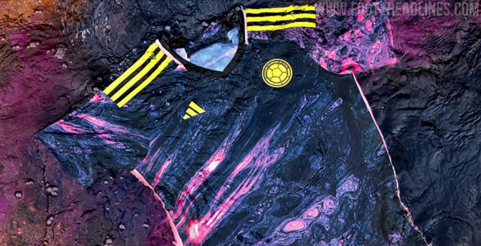 Spectacular Colombia 2023 Women's World Cup Away Kit Released Footy